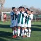 Ivn Navarro celebra el gol conseguido ante el Gerena al transformar un penalti. Foto: J. Snchez