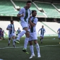 Alberto del Moral celebra su primer gol con el Crdoba CF. Foto: Fran Prez