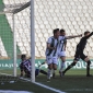 Alberto del Moral celebra su gol al Yeclano, primero con el Crdoba CF en Segunda B. Foto: Fran Prez