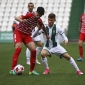 Lance del partido entre el Crdoba y el Recreativo Granada. Foto: Fran Prez