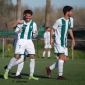 Diego Domnguez celebra el tanto logrado ante el San Roque de Lepe. Foto: J. Snchez