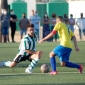 Lance del partido entre el Crdoba y el Tomares. Foto: J. Snchez