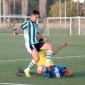 Lance del partido entre el Crdoba y el Tomares. Foto: J. Snchez