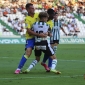 Lance del partido entre el Crdoba CF y el Cdiz B. Foto: Fran Prez