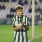 Simo durante el encuentro disputado entre el Crdoba CF y el Montijo. Foto: Fran Prez