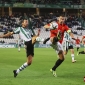 Lance del partido disputado por el Crdoba CF y el Montijo. Foto: Fran Prez