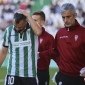 Lance del partido disputado entre el Crdoba CF y el Cacereo. Foto: Fran Prez