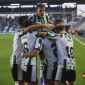 Lance del partido disputado entre el Crdoba CF y el Cacereo. Foto: Fran Prez