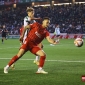 Lance del partido disputado entre el Crdoba CF y el Sevilla FC. Foto: Fran Prez