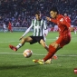 Lance del partido disputado entre el Crdoba CF y el Sevilla FC. Foto: Fran Prez