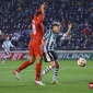 Lance del partido disputado entre el Crdoba CF y el Sevilla FC. Foto: Fran Prez