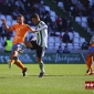 Lance del partido disputado entre el Crdoba CF y el Panaderas Pulido. Foto: Fran Prez