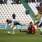 Lance del partido disputado en El Arcngel entre el Crdoba y el Vlez. Foto: Fran Prez