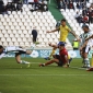 Lance del partido disputado en El Arcngel entre el Crdoba y el Vlez. Foto: Fran Prez