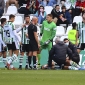 Lance del partido disputado entre el Crdoba CF y el Xerez DFC. Foto: Fran Prez