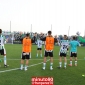 Los jugadores del Crdoba CF aplauden a los aficionados blanquiverdes desplazados hasta Puerto Real. Foto: Fran Prez