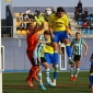 Lance del partido disputado por el Crdoba CF ante el Cdiz B en El Rosal. Foto: Fran Prez