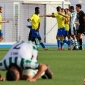 Lance del partido disputado por el Crdoba CF ante el Cdiz B en El Rosa. Foto: Fran Prez