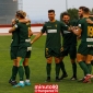 Celebracin de uno de los goles conseguidos por el Crdoba CF ante el Don Benito. Foto: Fran Prez