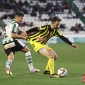 Lance del partido disputado entre el Crdoba CF y el San Roque de Lepe en El Arcngel. Foto: Fran Prez