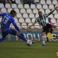 Lance del partido disputado entre el Crdoba CF y el San Roque de Lepe en El Arcngel. Foto: Fran Prez