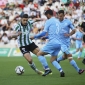 Lance del partido disputado entre el Crdoba CF y el Villanovense. Foto: Fran Prez