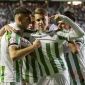 Lance del partido entre el Crdoba CF y el Recreativo de Huelva. Foto: Fran Prez 