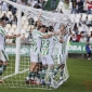 Lance del partido entre el Crdoba y el Ceuta disputado en El Arcngel. Foto: Fran Prez