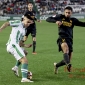 Lance del partido entre el Crdoba CF y el Real Madrid Castilla. Foto: Fran Prez