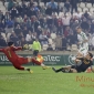 Lance del partido entre el Crdoba CF y el Real Madrid Castilla. Foto: Fran Prez