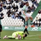 Lance del partido disputado en El Arcngel entre el Crdoba CF y el Atltico Baleares. Foto; Fran Prez