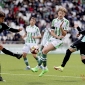 Lance del partido disputado en El Arcngel entre el Crdoba CF y el Atltico Baleares. Foto; Fran Prez